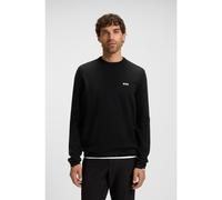 BOSS Pull en coton avec détails contrastants - Style K_Ever-X CN, 50541940 Noir XL