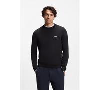 BOSS Pull en coton avec détails contrastants - Style KN_Ever-X CN, 50556145 Bleu foncé XXXL