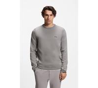 BOSS Pull en coton avec détails contrastants - Style KN_Ever-X CN, 50556145 Gris XL