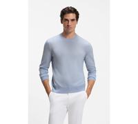 BOSS Pull en laine mérinos à la coupe standard - Style H-Leno, 50565469 bleu clair XXXL