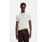 BOSS Pull en laine vierge BOSS BY BECKHAM - Style Noah_DB, 50563603 Naturel M