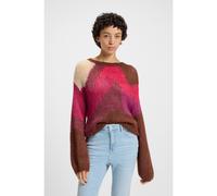BOSS Pull en maille à motif d’inspiration paysage - Style C_Funch, 50531285 Fantaisie XL
