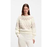 BOSS Pull en maille à motif Fair Isle - Style C_Fyrata, 50569893 Beige clair L