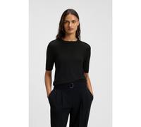 BOSS Pull en maille de laine vierge - Style Farbella, 50544996 Noir XL