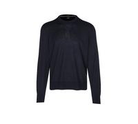 BOSS Pull en laine mérinos à la coupe standard - Style H-Leno, 50565469 Bleu foncé M