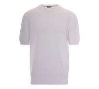 Boss - Pull H-Nilton à structure tricotée - Homme - Pulls - Blanc - Taille: XL
