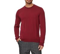 BOSS Pull Homme Regular Fit En Laine Vierge Avec Logo Botto 50476364 Bordeaux