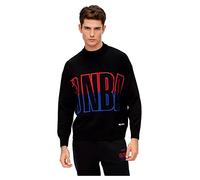BOSS Pull Knit_nba pour homme, Noir , M
