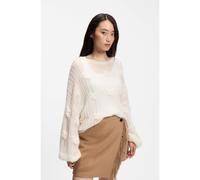 BOSS Pull oversize avec structure en maille torsadée - Style C_Famae, 50569870 Naturel XL
