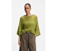 BOSS Pull Oversize en maille ajourée - Style C_Frug_1, 50566519 Vert S