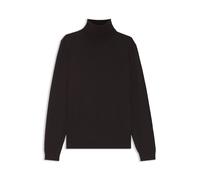 BOSS Pull Regular à col roulé en laine mérinos - Style Musso-P, 50468262 Marron foncé M