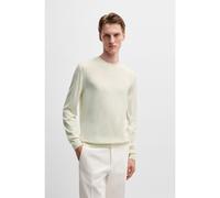 BOSS Pull Regular Fit en laine, soie et cachemire - Style L-Overo, 50509223 Naturel L