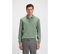 BOSS Pull Regular Fit en laine vierge avec col polo - Style Lancione, 50476355 Chaux L