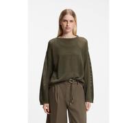 BOSS Pull Relaxed en coton avec une structure en maille - Style C_Farde, 50566859 Vert sombre S