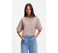 BOSS Pull Relaxed en coton et laine vierge - Style C_Fouetta, 50560012 Rose clair XL