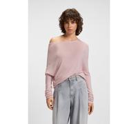BOSS Pull sans coutures avec logo brodé - Style C_Falandrana, 50544001 Rose clair XS
