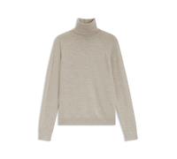 BOSS Pull Slim à col roulé en laine mérinos extra fine - Style Frizani, 50548298 Beige clair M