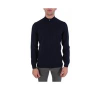Boss - Pull zippé Balonso-L Tricot - Homme - Pulls - Bleu - Taille: 3XL