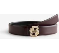 BOSS Purple Medium Icon Logo Belt
