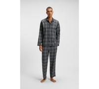 BOSS Pyjama à carreaux et logos brodés en coffret cadeau - Style Chris Pattern Pyjama, 50550951 Bleu foncé XXL