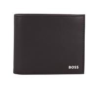 BOSS Porte-monnaie brun foncé en cuir pour homme - Randy 4 CC Coin Wallet Dark Brown 327375