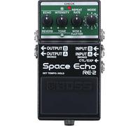 SPACE ECHO RE-2 BOSS Une recréation moderne et compacte du légendaire Space Echo RE-201 Roland Véritable stéréo. Reverb à ressort. Pleurage et scintillement.