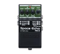 SPACE ECHO RE-2 BOSS Une recréation moderne et compacte du légendaire Space Echo RE-201 Roland Véritable stéréo. Reverb à ressort. Pleurage et scintillement.