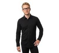 BOSS Chemise Regular en coton stretch à armure ratière - Style Relegant_6_M, 50565600 Noir XXL