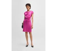 BOSS Robe à encolure drapée et détails froncés - Style Devania, 50542882 Rose 34
