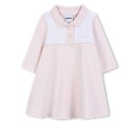 Boss - Robe À Manches Longues - Baby Pink - Fille - 1 Mois