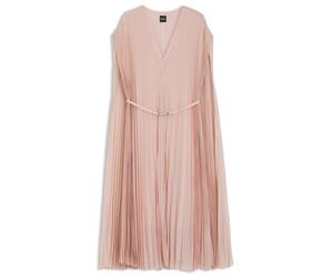 BOSS Robe à superposition en mousseline avec ceinture - Style Dennya, 50548050 Rose clair 38