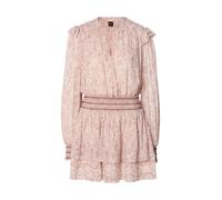BOSS Robe 'C_Darmia' beige / marron / gris clair / rose, Taille 34