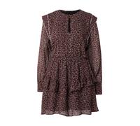 BOSS Robe 'C_Doulena' écru / rouge foncé, Taille 40