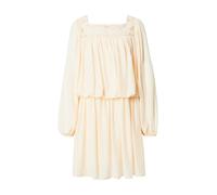 BOSS Robe Relaxed en mousseline à encolure brodée - Style C_Dalisa, 50566713 Jaune clair 40
