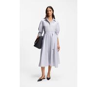 BOSS Robe-chemise en popeline de coton à rayures - Style Debeca, 50567169 Fantaisie 42