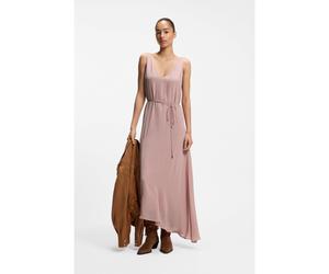 BOSS Robe-combinaison en crêpe de Chine avec col V - Style C_Delda, 50564698 Rose clair 42