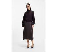 BOSS Robe deux en un avec pull en laine et cachemire - Style Flalina, 50547867 Violet foncé M