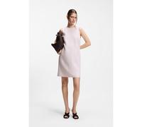 BOSS Robe droite sans manches en mélange de lin - Style Dinderal, 50557447 Rose clair 36
