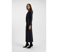 BOSS Robe en jersey stretch avec taille à détail noué - Style C_Erlot, 50547821 Bleu foncé M