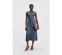 BOSS Robe en maille avec jupe en satin - Style Ferdolini, 50542873 Bleu L