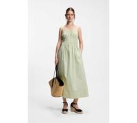 BOSS Robe en popeline de coton à rayures verticales - Style C_Diplyn, 50559218 Fantaisie 42