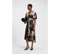 BOSS Robe en soie à imprimé moderne - Style Dimalia, 50542859 Fantaisie 48