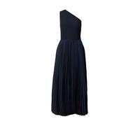 BOSS Robe à une épaule en maille côtelée avec jupe plissée - Style Foki, 50562654 Bleu foncé XS