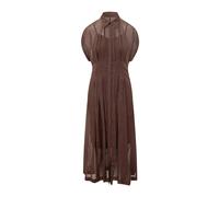 Boss - Robe Longue Davinata - Femme - Robes - Brun - Taille: 40 FR