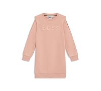 BOSS Robe pull en coton mélangé à logo pour enfant - Style J52409/44S04A, J52409 Rose clair 102