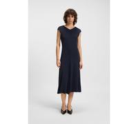 BOSS Robe sans manches en jersey mat avec coutures - Style Elami, 50541911 Bleu foncé S