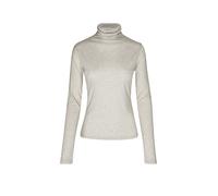 BOSS Top drapé à col cheminée en laine mélangée - Style Elavus, 50568349 Beige clair S