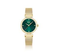 BOSS Rosehill montre dorée à cadran vert - Style ROSEHILL, 58733276 Couleur dorée pcs.