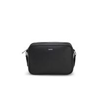 Boss Northon Sac à bandoulière Cuir véritable 23 cm noir