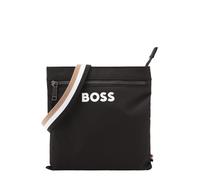 BOSS Sac à bandoulière 'Catch 3.0 Envelope' noir / blanc cassé, Taille One Size